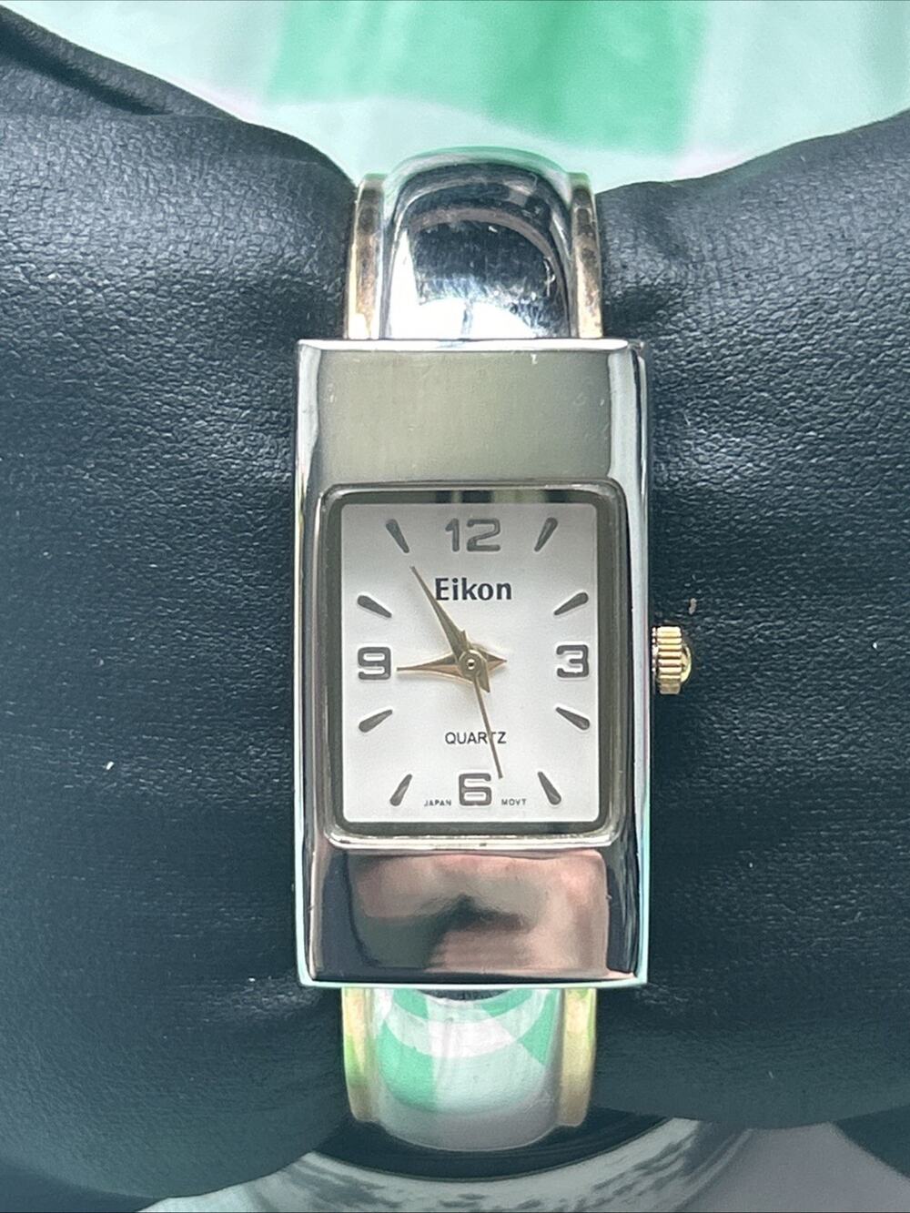 Eikon Two Tone Women’s Cuff Watch